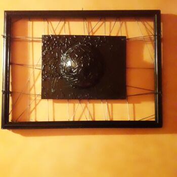 Malerei mit dem Titel "EBANO" von Luana Cianti, Original-Kunstwerk, Acryl