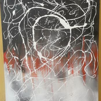 Painting titled "Oltre" by Luana Cianti, Original Artwork, Acrylic