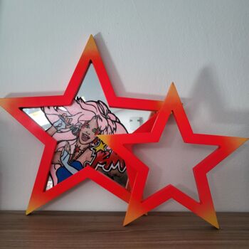 Schilderij getiteld "Jem - you are a star" door Luana Muntoni (MunLu), Origineel Kunstwerk, Acryl