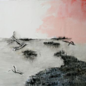 Malerei mit dem Titel "lagune.jpg" von Marc Evans, Original-Kunstwerk, Öl