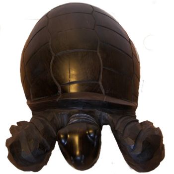 Escultura intitulada "La tortue" por Luc Lavroff, Obras de arte originais