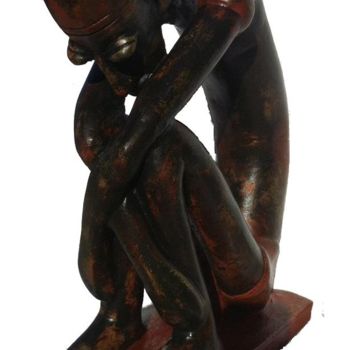 Sculpture titled "Le désespoir" by Luc Lavroff, Original Artwork
