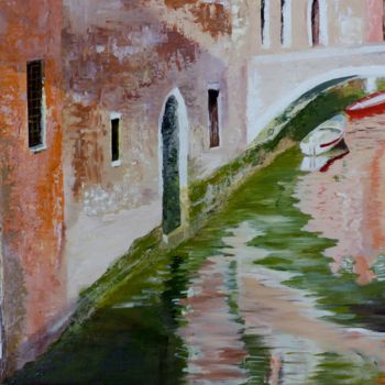 Malarstwo zatytułowany „Venise” autorstwa Luc Manoury, Oryginalna praca