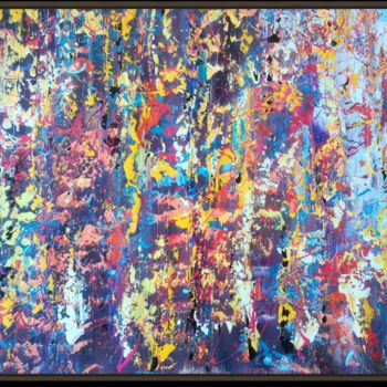 Painting titled "Galerie Supreme 185…" by Luc Mora, Original Artwork, Acrylic