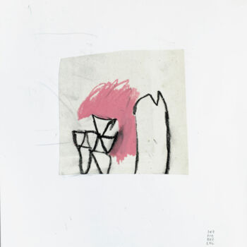 Рисунок под названием "SHORT STORY 24" - Luc Pierre, Подлинное произведение искусства, Пастель