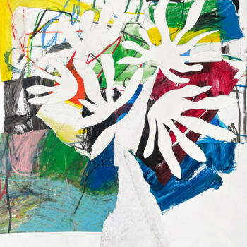 Collages intitulée "ELEMENTS AND OTHER…" par Luc Pierre, Œuvre d'art originale, Collages