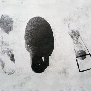 Incisioni, stampe intitolato "Atomic Vanitas, Sti…" da Luca Federici, Opera d'arte originale, Olio