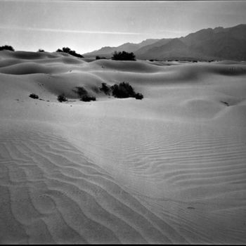 Photography titled "dead valley - dune" by Luca Baldassari, Original Artwork