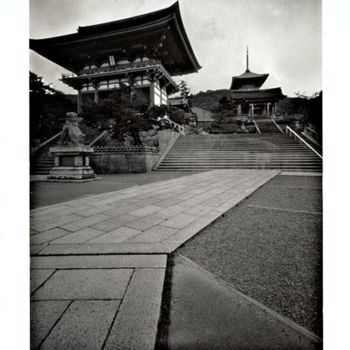 Fotografia intitolato "kiyomizu tempio #01" da Luca Baldassari, Opera d'arte originale