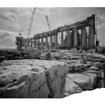 Photography titled "atene partenone #02" by Luca Baldassari, Original Artwork