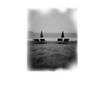 Fotografia intitolato "ischia - spiaggia m…" da Luca Baldassari, Opera d'arte originale