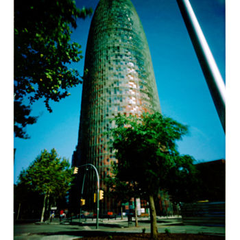 Photography titled "barcellona - torre…" by Luca Baldassari, Original Artwork