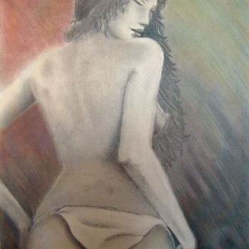 Painting titled "nudo" by Luca Morselli, Original Artwork