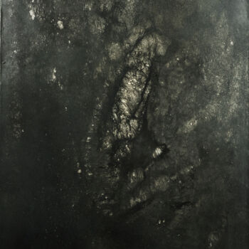 Ζωγραφική με τίτλο "Cocon" από Lucart, Αυθεντικά έργα τέχνης, Σπρέι βαφής Τοποθετήθηκε στο Ξύλινο φορείο σκελετό