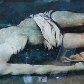 Painting titled "Corpus/Body" by Lucas Cann, Original Artwork, Acrylic