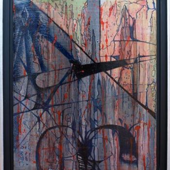 "Notte Insonne II" başlıklı Tablo Luca Scopetti - Alangrime - tarafından, Orijinal sanat, Petrol