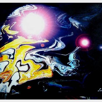 "Bright side" başlıklı Tablo Lucero A. tarafından, Orijinal sanat, Petrol