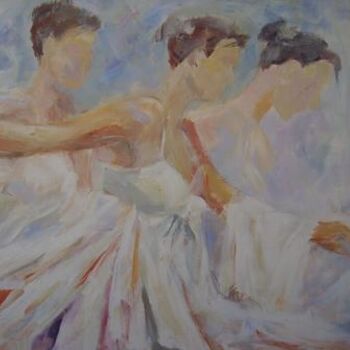 Pintura titulada "Danza" por Lucía Iglesias, Obra de arte original