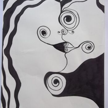 Картина под названием "0-35.jpg" - Luciana Togeiro, Подлинное произведение искусства, Пастель