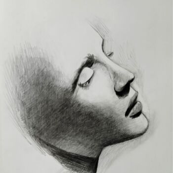 Drawing titled "Extasy" by Luciano Lombardi, Original Artwork, Pencil