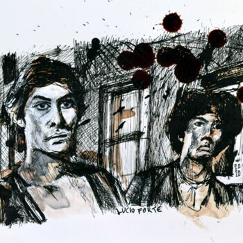 Incisioni, stampe intitolato "Blood 3" da Lucio Forte, Opera d'arte originale, Stampa digitale