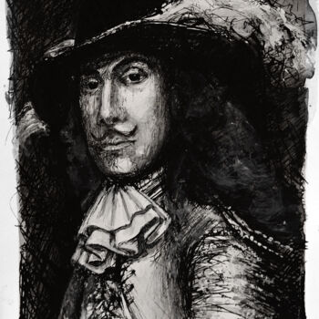 제목이 "Rembrandt, Frederic…"인 미술작품 Lucio Forte로, 원작, 잉크