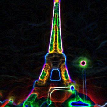 Photography titled "PARIS By Night" by Luc Vincenti, Original Artwork