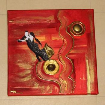 Collages titled "Tango" by Martine Richard, Original Artwork