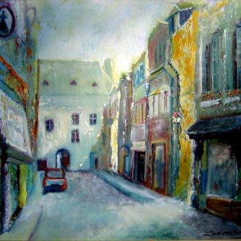 Painting titled "Guérande" by Ludmila Constant, Original Artwork, Oil