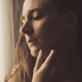 Fotografie getiteld "Portrait de Roxane" door Ludovic Miath, Origineel Kunstwerk, Digitale fotografie