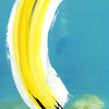 Pintura titulada "Banana Matter" por Ludwig Zeininger, Obra de arte original, Acrílico