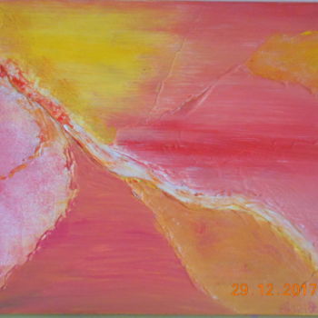 Painting titled "Le chemin de la vie…" by Ludwig, Original Artwork, Acrylic