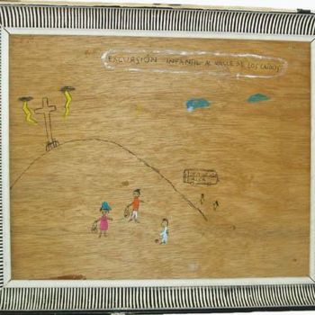 Arte digital titulada "Excursión infantil…" por Lugares De La Mirada Sala Lai, Obra de arte original