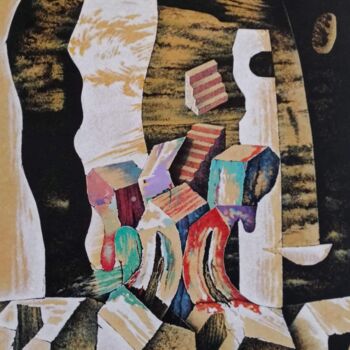 Картина под названием "metamorfosi" - Luigi Ciccarone, Подлинное произведение искусства, Акрил Установлен на Деревянная рама…