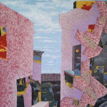 Картина под названием "ricordi" - Luigi Ciccarone, Подлинное произведение искусства, Акрил Установлен на Деревянная рама для…