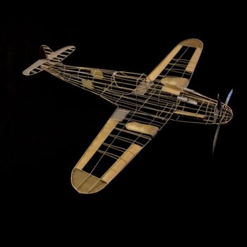 Design intitulée "Messerschmitt BF-109" par Luigi Lupini, Œuvre d'art originale, Métaux