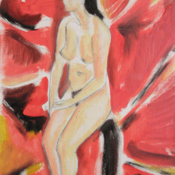 "La Donna dell'Arios…" başlıklı Tablo Luigi Cavalieri tarafından, Orijinal sanat, Zamklı boya