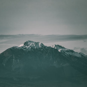 Fotografía titulada "Landscape Snow Moun…" por Luigi Veggetti, Obra de arte original, Fotografía digital