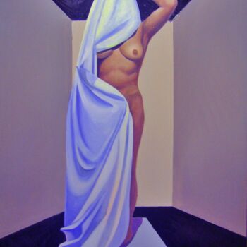 Pintura titulada "SANS IDENTITÉ" por Luis Miguel Aparisi, Obra de arte original, Acrílico Montado en Bastidor de camilla de…