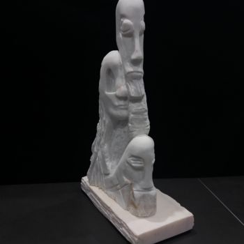 Rzeźba zatytułowany „Trisal” autorstwa Luis2 Borges, Oryginalna praca, Kamień