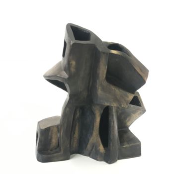 Sculpture titled "Hollow men" by Luis2 Borges, Original Artwork, Terra cotta