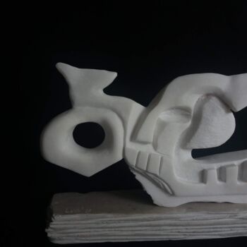Escultura titulada "Aerophone" por Luis2 Borges, Obra de arte original, Piedra