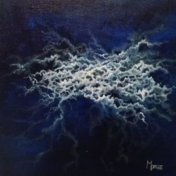 Pintura titulada "Mind storm" por Luis Monge, Obra de arte original, Acrílico