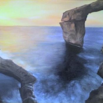 Pintura intitulada "rochas" por Luís Rodrigues D'Oxossi, Obras de arte originais
