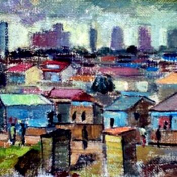 제목이 "mus090 - Favela do…"인 미술작품 Luiz Carlos De Andrade Lima로, 원작, 기름
