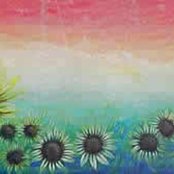 "Sunflowers" başlıklı Resim Luiza Estrella tarafından, Orijinal sanat, Diğer