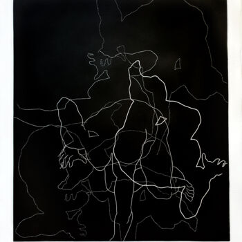 Εκτυπώσεις & Χαρακτικά με τίτλο "Linopomes" από Luiza Kasprzyk, Αυθεντικά έργα τέχνης, Χαρακτικά σε λινόλαιο