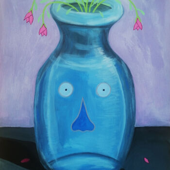 제목이 "Vase"인 미술작품 Lukas Pavlisin로, 원작, 아크릴