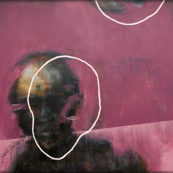 Картина под названием "This Is Us" - Łukasz Olek, Подлинное произведение искусства, Акрил Установлен на Деревянная рама для…