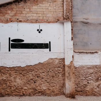Photographie intitulée "Wall from the past" par Andrey Lukovnikov, Œuvre d'art originale, Photographie numérique